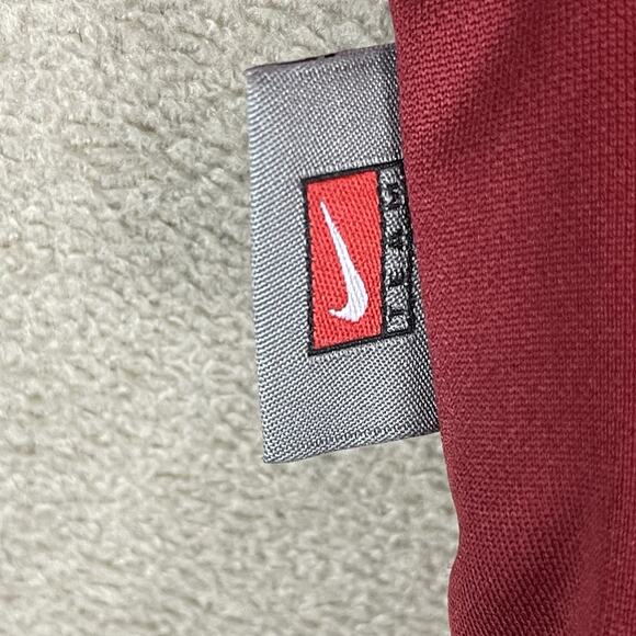 Nike Polo Shirt Womens XL Red Alabama Crimson Tide Performance Dri‎ Fit Stretch - Picture 10 of 11